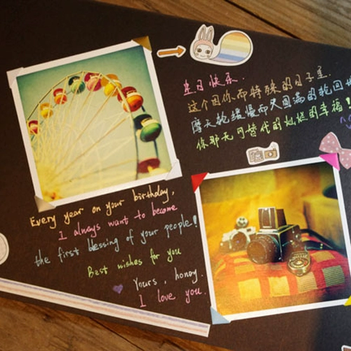 Фотография, фотоальбом с аксессуарами, «сделай сам», Южная Корея