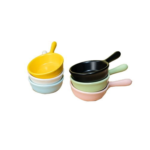 Ham Semi -Eye Летающая мышь медовая сумка керамическая коробка ресторан против рисовой чаши для питательной воды, кормление сырых расходных материалов