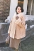 [Khu vực giảm giá] cộng với nhung lông cáo dày lông cừu cổ áo lông thú lông ngắn áo lông zara Faux Fur