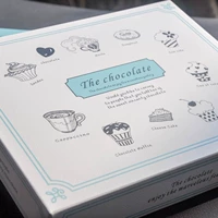 9 капсул Tiffany Blue Chocolate Box Свежая рука с шоколадной упаковкой может быть установлена ​​с Ferrero