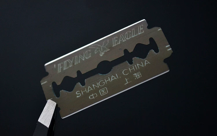 Double-sided blade, old-fashioned razor shaving, 200 pieces