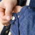 Nút chụp có khóa không có khóa đục lỗ nút chụp nút quần áo nút áo khoác nút trang trí phụ kiện trang trí nút chụp tròn nút giấu quần áo