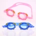 Kính râm trẻ em mới hoạt hình kính bơi mũ cô gái bé trai không thấm nước chống sương mù kính bơi - Goggles kính bơi có độ Goggles