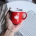 Sáng tạo nổi 200cc Cup gốm nhỏ Cup Cup cà phê nhỏ Cappuccino Cup cà phê đậm đặc Ý - Cà phê phin cà phê Cà phê