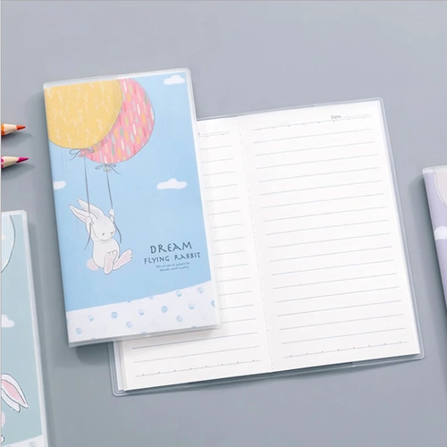 Свежий резиновый рукав, книга, маленький портативный ноутбук, линейный блокнот, Южная Корея, новая коллекция, кот