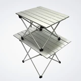 TNR Outdoor Dew Camping Self -Draving Aluminum сплав сплавного сплавного стола Ультра -светлый портативный стол пляжный стол и стол для барбекю для пикника