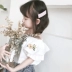 Kẹp tóc trẻ em Hàn Quốc kẹp tóc hình chữ nhật clip cô gái bangs clip kẹp tóc bé vải nhung set kẹp tóc cho bé gái Phụ kiện tóc