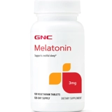 Новая упаковка La La Gnc Merloton Melatonin Pinecin 3MG 120 Таблетки, чтобы помочь способствовать сна