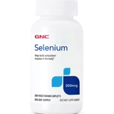 Spot US GNC Natural Organic Degs Selenium Talks 200 мкг 200 мкг 200 кусков селена Селена Дополнения свободные радикалы