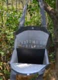Маленькая водонепроницаемая льняная сумка для выхода на улицу, экологичный плетеный шоппер, портативная сумка для ланча для школьников