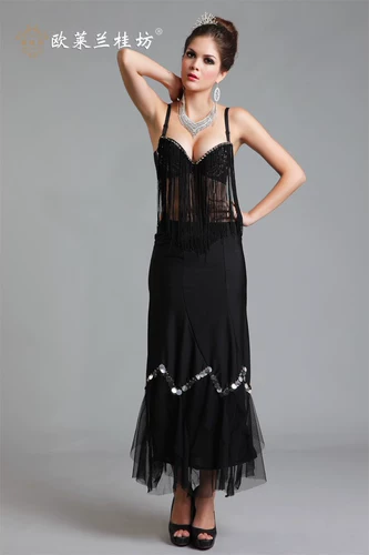 Plaza Dance Modern Dance Skirt Practice Dance Dance Walz National Standard Dance Boom Dance Юбка 2317