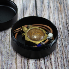 Сумка для лекарств, мелочей 耳机收纳盒 铝合金防水盒