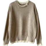 Трикотажный свитер, демисезонный кардиган, демисезонная куртка, комплект, оверсайз, свободный крой