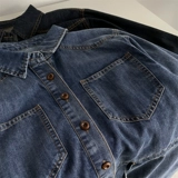 Джинсовая юбка, платье, осенний лонгслив, приталенный корсет, длинная рубашка, средней длины