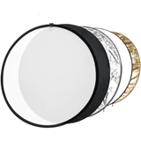 Круглый платиновый рефлектор, заполняющий свет, световая доска, 110см, золото и серебро