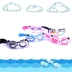 Trẻ em trai Cô gái Kính Thanh niên Mạ điện Bảo vệ ngoài trời UV Chống nước Chống sương mù Tăng cường Kính bơi - Goggles