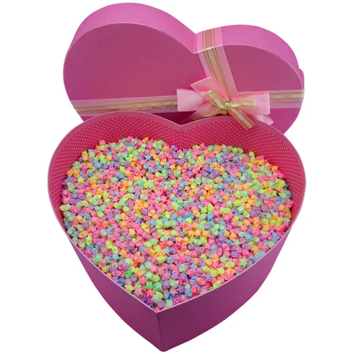 Светящаяся ручная работа пожелания счастливой звезды продукты в готовой крупной звездной флуоресцентной звезде цвета конфеты тысяча бумажных крана светящиеся формы сердца