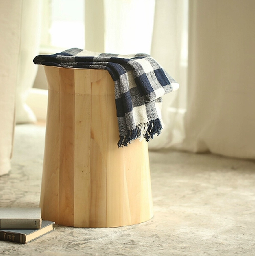 Северный деревянный табурет деревянный пирс прикроватный шкаф простой деревянный пьес