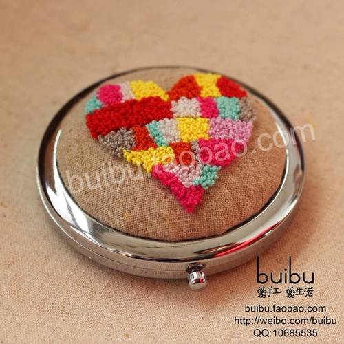 Круглый свежий набор материалов, «сделай сам», с вышивкой, подарок на день рождения