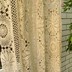 Handmade crochet móc hoa bông ren hollow dệt rèm cửa hoài cổ retro gạo nước Mỹ Châu Âu trải giường Trải giường