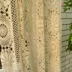 Handmade crochet móc hoa bông ren hollow dệt rèm cửa hoài cổ retro gạo nước Mỹ Châu Âu trải giường thảm giường ngủ Trải giường