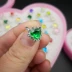 Trẻ em bé gái trang sức mẫu giáo giải thưởng quà tặng đồ chơi pha lê đá quý kim cương nhẫn nhẫn ánh sáng - Nhẫn