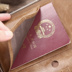 Hộ chiếu túi nam da hộ chiếu bảo vệ vé lớp chuck da bò đa chức năng dung lượng lớn đa thẻ chứng nhận gói ví đựng giấy tờ cá nhân Túi thông tin xác thực