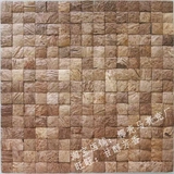 Мозаичная крыльцо Фоновое дизайнер Стены должен выбрать материал украшения карбонизированная древесина твердое древесину мозаика кокосовой оболочки с твердым древесиной