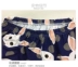 Cotton Pajama Quần của Phụ Nữ Quần Dệt Kim Kích Thước Lớn Tháng Quần Dày Phim Hoạt Hình Mùa Xuân Lỏng Lẻo và Mùa Thu Mùa Hè Cotton Mỏng Quần Nhà
