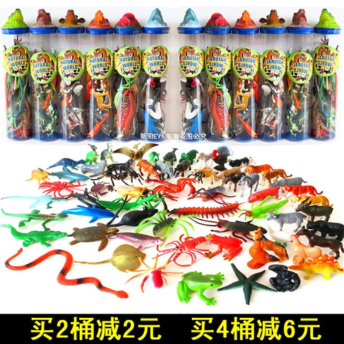 Реалистичная морская модель животного, игрушка, тигр, лев
