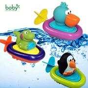Trẻ sơ sinh con bé clockwork cáp tắm phòng tắm bơi hồ bơi nước đồ chơi động vật thuyền ba lựa chọn