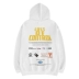 Xu hướng quá khổ Nhật Bản hip hop đường phố ván trượt đôi áo len thẻ thủy triều hip hop hoodie retro in nam và nữ ao hoodie Áo len