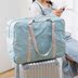 Có thể được thiết lập của xe đẩy trường hợp túi du lịch nữ xách tay trọng lượng nhẹ gấp túi du lịch Hàn Quốc phiên bản của kích thước lớn ngắn nhỏ tươi túi hành lý vali size 28 Vali du lịch