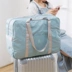Có thể được thiết lập của xe đẩy trường hợp túi du lịch nữ xách tay trọng lượng nhẹ gấp túi du lịch Hàn Quốc phiên bản của kích thước lớn ngắn nhỏ tươi túi hành lý