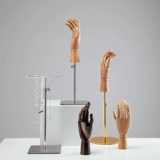 Модель рук из натурального дерева, манекен головы, реквизит, стенд