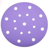 Горячая, импортная наждачная бумага фиолетовая сухая матовая бумага 6 -дюймовая 17 -яма сухая замороженная бумага фиолетовая вихрь наждачная бумага