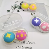 Мультяшные невидимые очки, двойная коробка для хранения