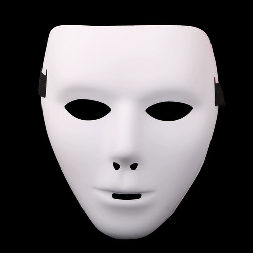 Белая маска подходит для мужчин и женщин, xэллоуин, выпускной вечер, ручная роспись