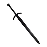 Тайвань Лонгю Пластиковый стальный западный меч гигантский меч наполовину меч Мандарин Тренировка борьбы с борьбой с защитной моделью