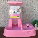 Кошка снабжает кошачьи чаши двойной чаши с автоматической питьевой водой для собак. Автоматическая кормушка питатель Поставляется с кошачьим горшками для кошачьего кошачья чаша