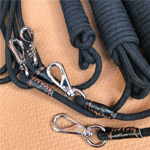 Ведущая веревка для собак веревочная цепь собак. Отслеживание собак. Платочные снабжения расширенная тренировочная лошадь собака большая собака 5m15 метров