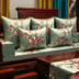 Mới của Trung Quốc- phong cách gỗ gụ sofa đệm đệm thiết lập cổ điển rắn gỗ ghế đệm đệm Luohan nệm năm mảnh Ghế đệm / đệm Sofa