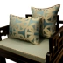 Mới của Trung Quốc gỗ gụ sofa đệm đệm gối gối vòng đệm Luohan nệm xốp gỗ rắn sofa đệm
