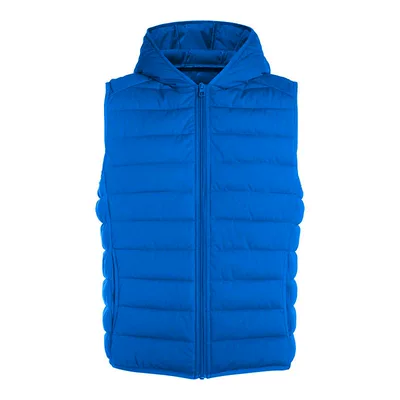 Metersbonwe nam mùa thu và mùa đông mới đơn giản màu sắc đơn giản đan công nghệ cashmere trùm đầu vest đồ vest nam Dệt kim Vest