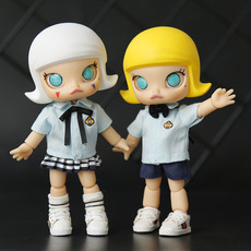 Кукла BJD ob11娃衣 制服校服套装 美结小猪 gsc粘土人茉莉可穿衣服