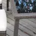 [Hot sale] mây giải trí bàn ghế ngoài trời đồ nội thất bàn cà phê kết hợp ban công giả mây bảng tịch umbrella set