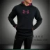 UA An Dema UNDER ARMOR dày không thấm nước nam cộng với áo len trùm đầu nhung 1279836 - Thể thao lông cừu / jumper