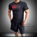 Một Dema UNDER ARMOR men UA tiêu chuẩn lớn gradient năng lượng lỏng cotton thư ngắn tay áo thun thể thao - Áo phông thể thao áo thun tập gym Áo phông thể thao