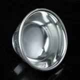 990 Lotus Water Bowl Pure Silver Made Crond Cupe Cup Home House Water Cup