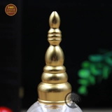 Национальный ветровой колокол с золотом, покрытый Pagar Crystal Tower, украшение дома полигин башня бесплатная доставка большая